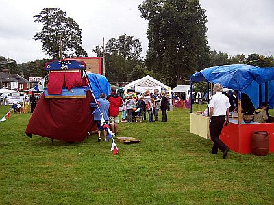 Zeeco the clown Punch & Judy