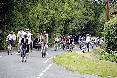 Approaching Sandy Lane