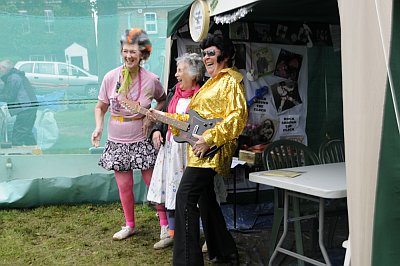 Prize winning stall holders